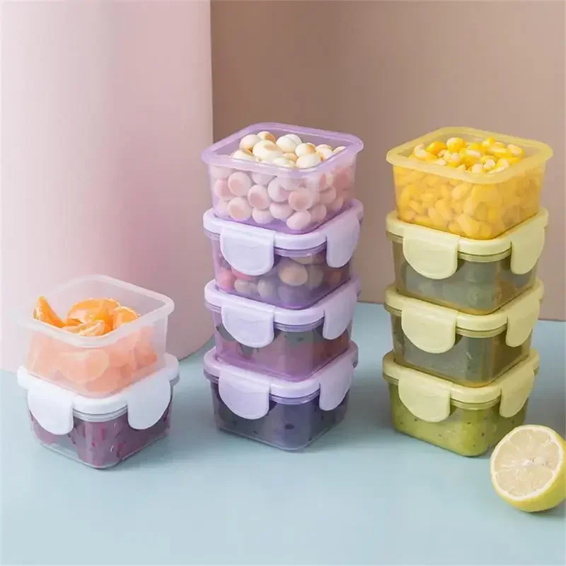 Airtight Leakproof Mini Containers, 4Pcs Portable Boxes for Sauce Condiment & Food Storage
Airtight Leakproof Mini Containers, 4Pcs Portable Boxes for Sauce Condiment & Food Storage