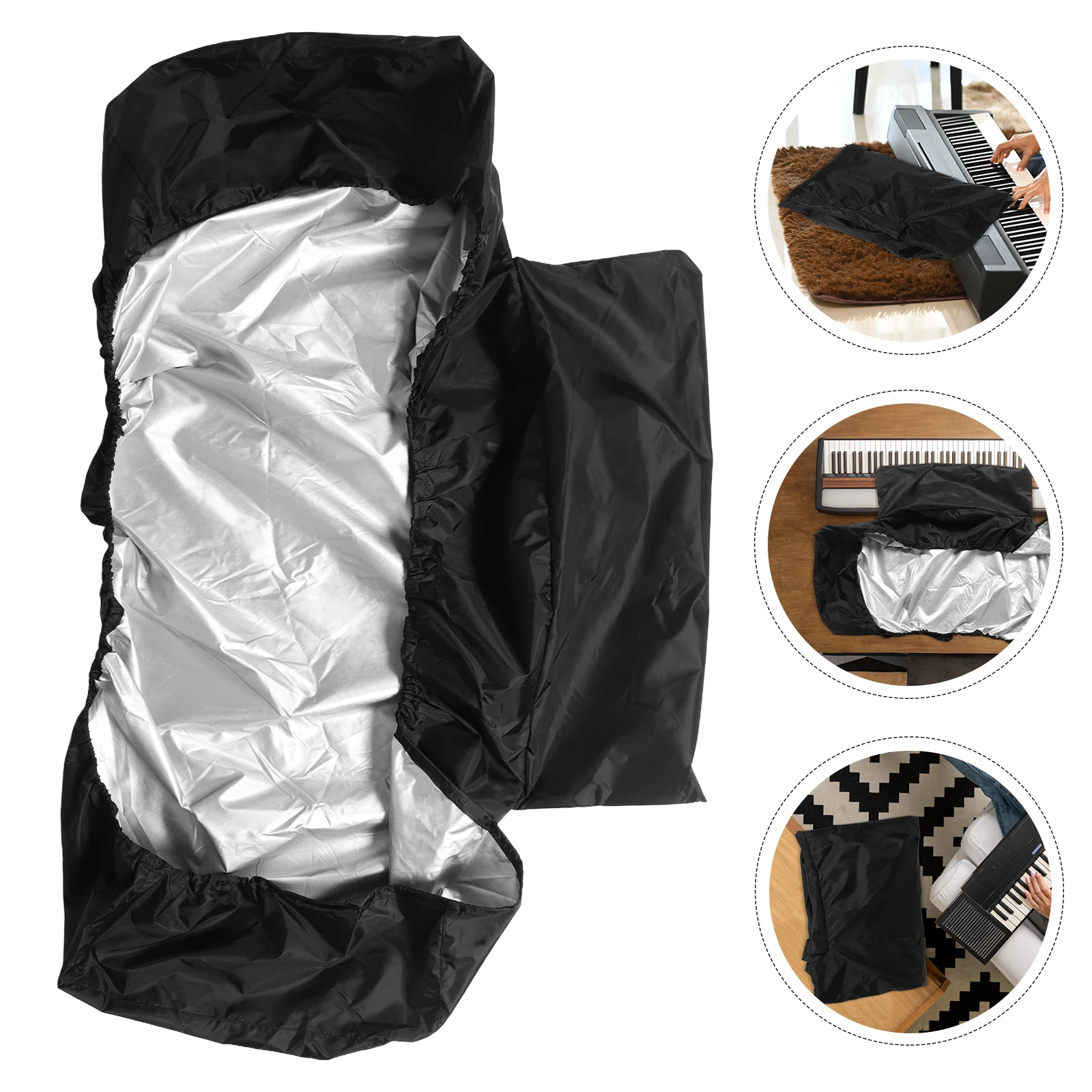 88 Keys Electronic Piano Dust Cover Waterproof Protective Full Keyboard Accessories Sheet Music Stand Cover Cloth
88 Keys Electronic Piano Dust Cover Waterproof Protective Full Keyboard Accessories Sheet Music Stand Cover Cloth
