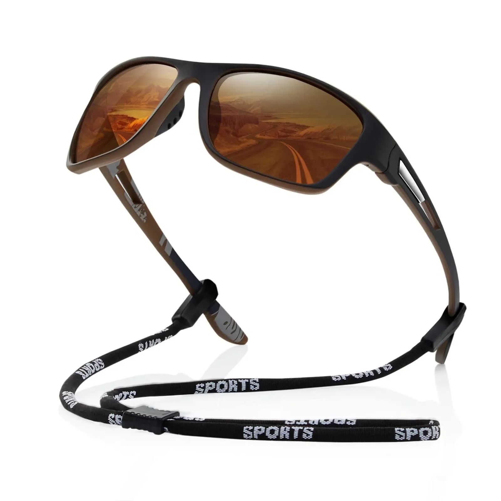 New Fashion Sports Sunglasses Men Night Vision Polarized Sunglasses Excellent Outdoor Driving Glasses Suit for Any Face Shades
New Fashion Sports Sunglasses Men Night Vision Polarized Sunglasses Excellent Outdoor Driving Glasses Suit for Any Face Shades