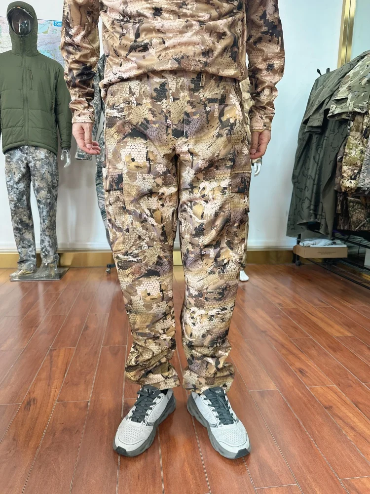 High Quality Waterproof Men's Apex Pants for Hunting Gear Outdoor Breathable Quick Dry Camo Cargo Trousers
High Quality Waterproof Men's Apex Pants for Hunting Gear Outdoor Breathable Quick Dry Camo Cargo Trousers