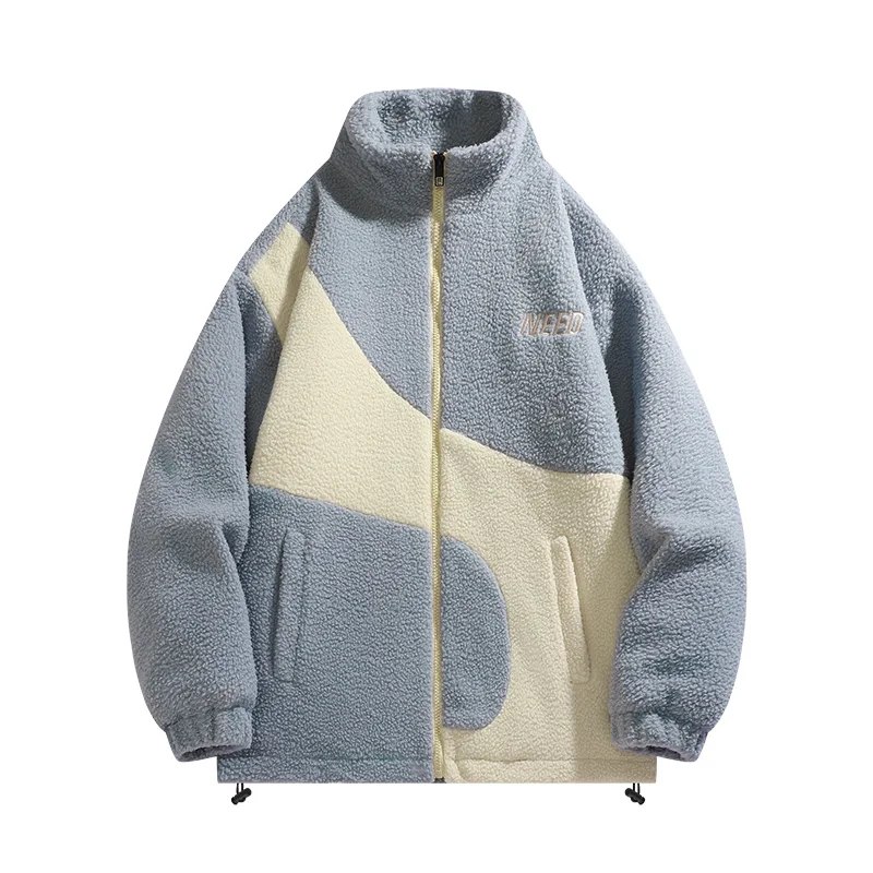 New Autumn Fleece Jacket for Both Men and Women Fashionable and Versatile Lamb Wool Jacket Winter Work Clothes Men Snowwear
New Autumn Fleece Jacket for Both Men and Women Fashionable and Versatile Lamb Wool Jacket Winter Work Clothes Men Snowwear
