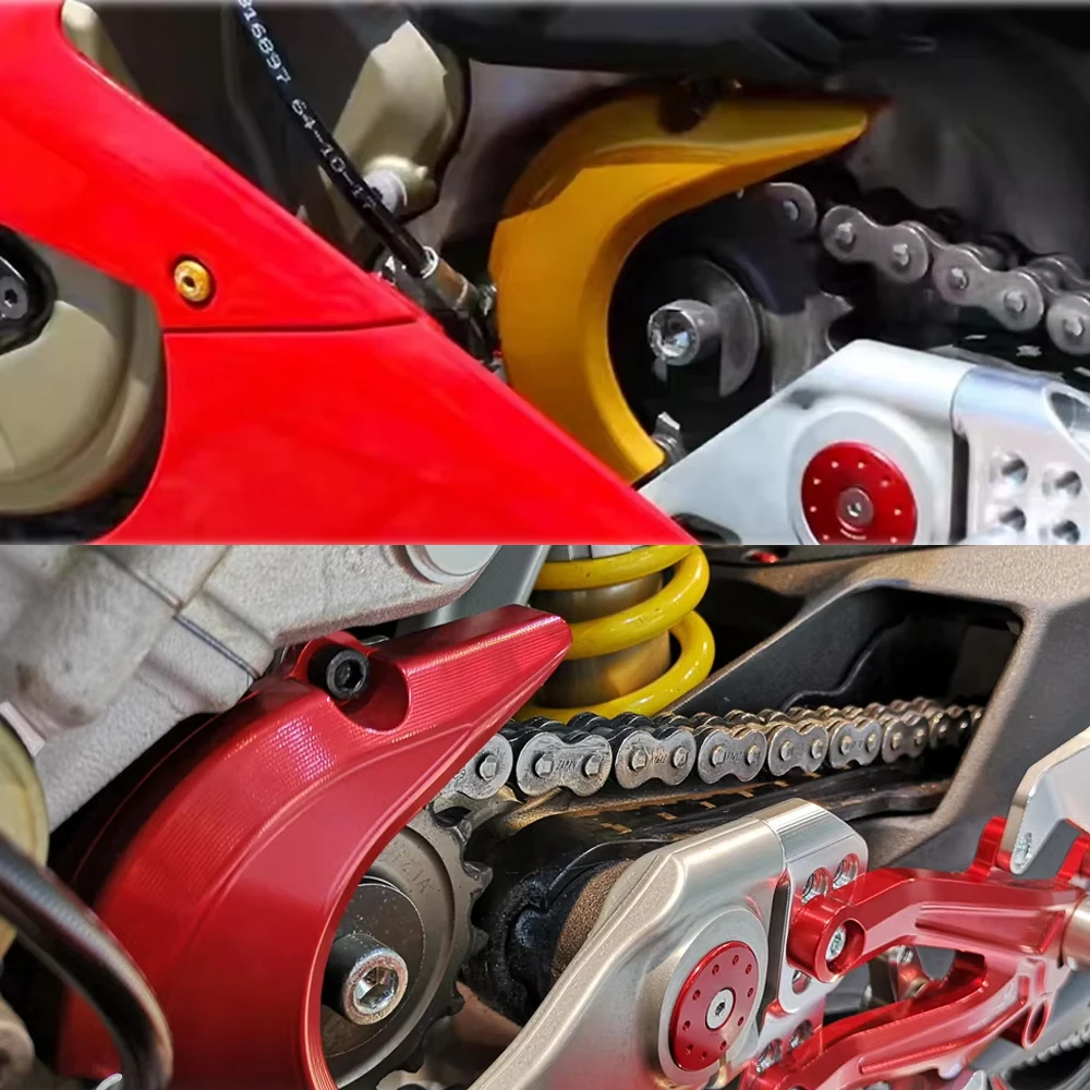 For Ducati Streetfighter V4 S Panigale V4 S R 2018-2023 NEW Motorcycle Accessories Front Chain Sprocket Cap Protection Cover
For Ducati Streetfighter V4 S Panigale V4 S R 2018-2023 NEW Motorcycle Accessories Front Chain Sprocket Cap Protection Cover