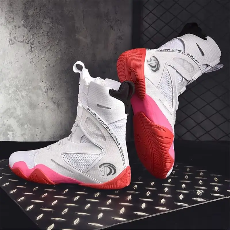 Original Brand Wrestling Shoe Man Indoor Boxing Shoes Man Hard-Wearing Men Gym Training Shoe Anti-Slip Boxing Fighting Boots
Original Brand Wrestling Shoe Man Indoor Boxing Shoes Man Hard-Wearing Men Gym Training Shoe Anti-Slip Boxing Fighting Boots