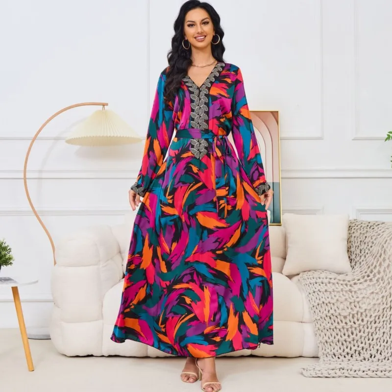 Ramadan Abaya Islam Clothing African Dresses For Women Turkey Arabic Muslim Long Maxi Dress Robe Musulmane Femme Vestidos
Ramadan Abaya Islam Clothing African Dresses For Women Turkey Arabic Muslim Long Maxi Dress Robe Musulmane Femme Vestidos