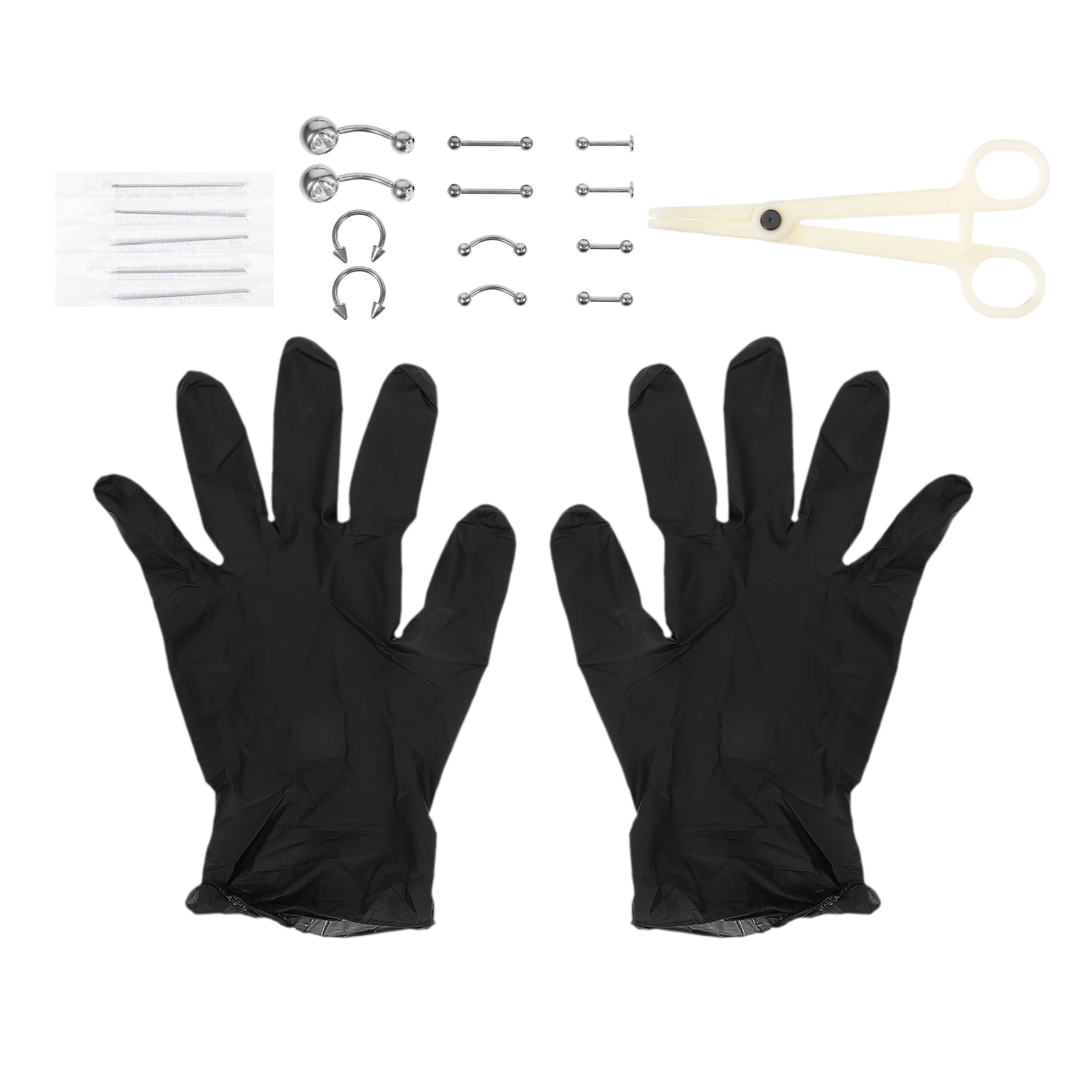 Stainless Steel Ring Set Piercing Kit Safe Easy Ear Piercing Kit Tool Perfect Daily Jewelry Adjustable Body Accessories
Stainless Steel Ring Set Piercing Kit Safe Easy Ear Piercing Kit Tool Perfect Daily Jewelry Adjustable Body Accessories