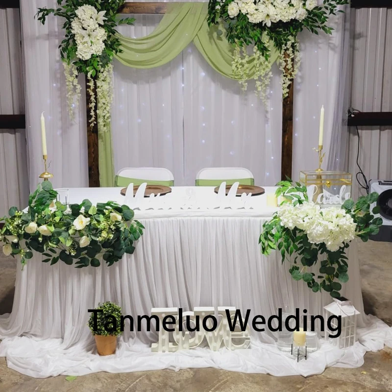 Ruffle Tulle Tablecloth Spandex Fitted Table Cover for Wedding,White Tulle Table Skirts Rectangle Tables Elastic Party Banquet
Ruffle Tulle Tablecloth Spandex Fitted Table Cover for Wedding,White Tulle Table Skirts Rectangle Tables Elastic Party Banquet