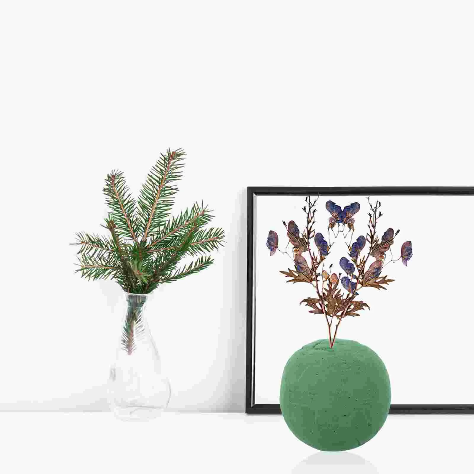 2 Pcs Flower Mud Artificial Balls Wet Foam for Fresh Flowers Sphere Floral Foams Round
2 Pcs Flower Mud Artificial Balls Wet Foam for Fresh Flowers Sphere Floral Foams Round