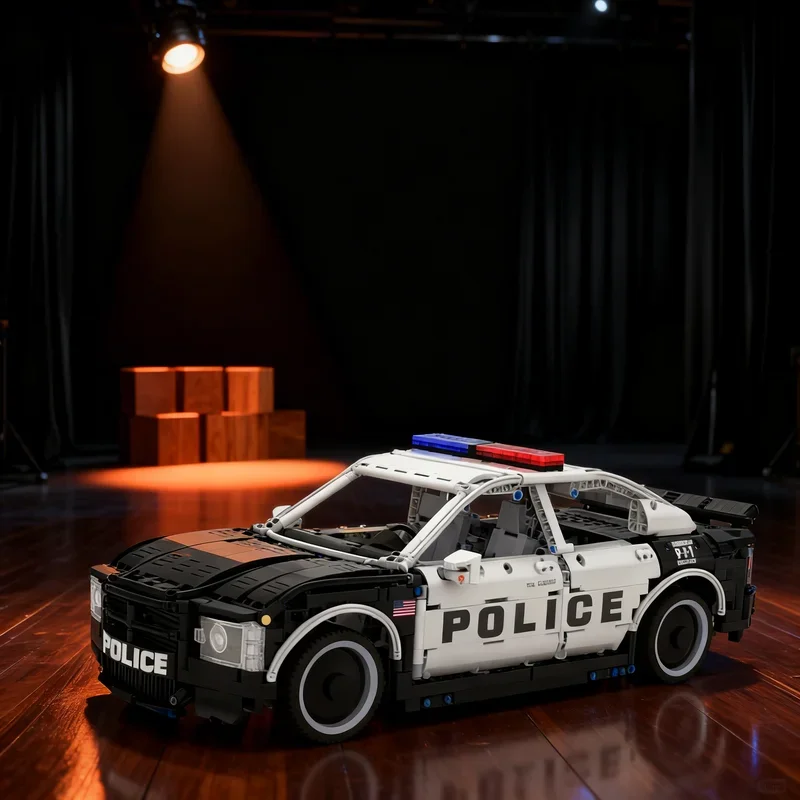 2855pcs MOC Dodge Charger US Police Car Technical Model Building Blocks Architecture Toys Christmas Gifts Education Kids Brick
2855pcs MOC Dodge Charger US Police Car Technical Model Building Blocks Architecture Toys Christmas Gifts Education Kids Brick