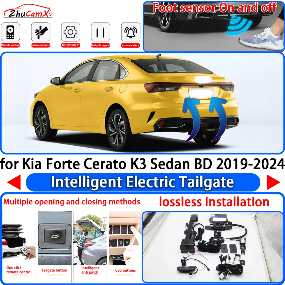 for Kia Forte Cerato K3 Sedan BD 2019-2024 OEM Power Liftgate Trunk Electric Suction Tailgate Intelligent Tail Gate Lift Strut
for Kia Forte Cerato K3 Sedan BD 2019-2024 OEM Power Liftgate Trunk Electric Suction Tailgate Intelligent Tail Gate Lift Strut