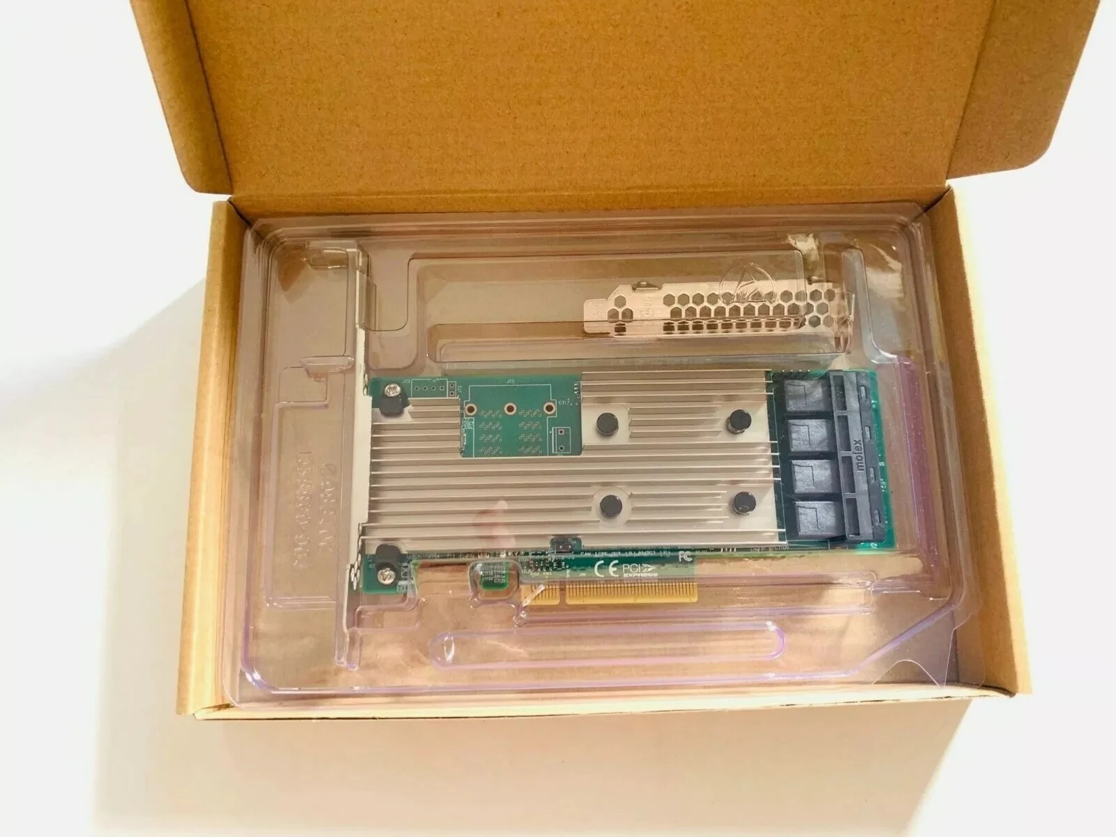 LSI 9305-16i SATA SAS 12Gbs RAID Controller Host Bus Adapter PCIe x8 IT-Mode NAS
LSI 9305-16i SATA SAS 12Gbs RAID Controller Host Bus Adapter PCIe x8 IT-Mode NAS