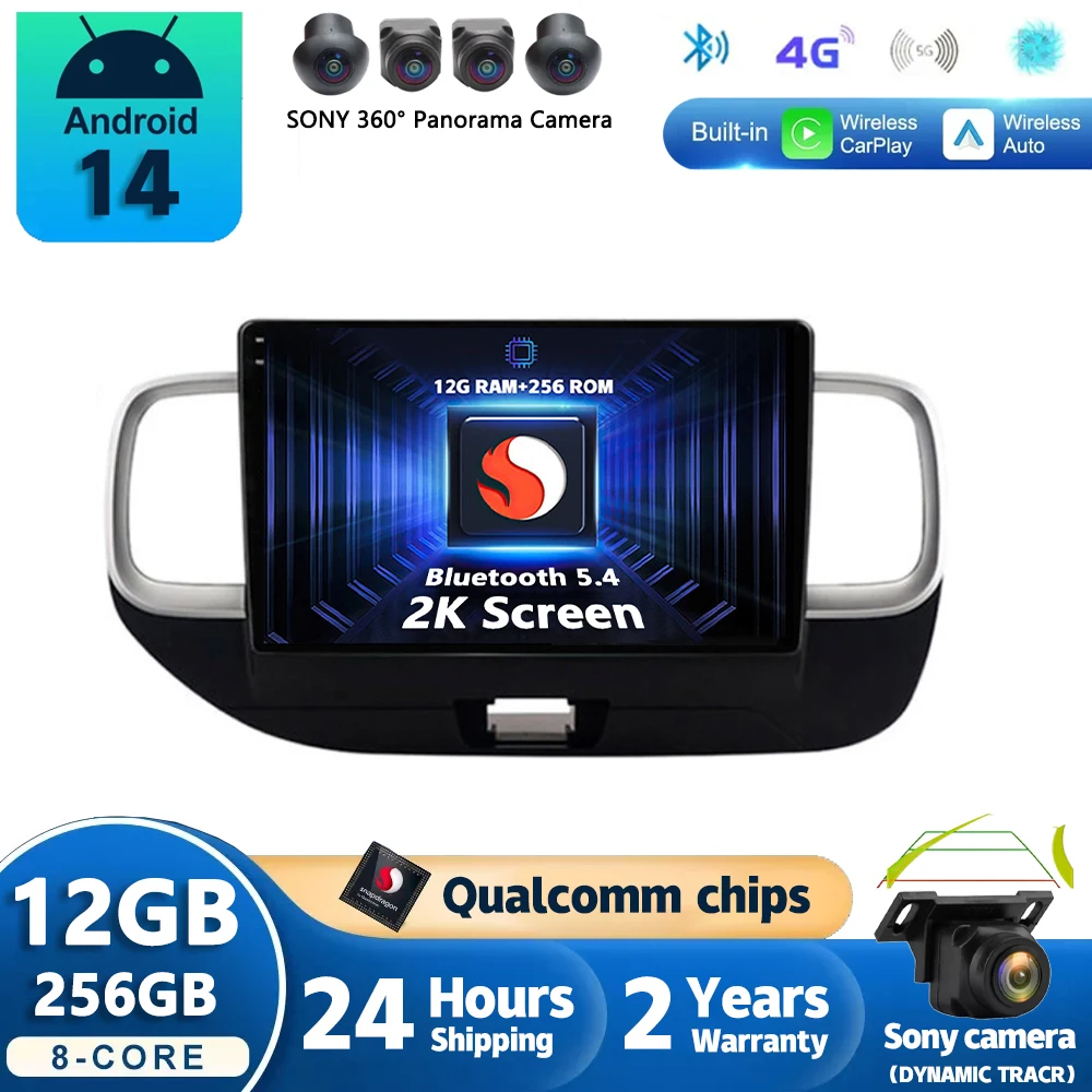 Android14 Car Radio For Hyundai Venue RHD 2019 2020 2021 Navigation GPS Multimedia Video Player Stereo Carplay+Auto DSP WiFi+4G
Android14 Car Radio For Hyundai Venue RHD 2019 2020 2021 Navigation GPS Multimedia Video Player Stereo Carplay+Auto DSP WiFi+4G