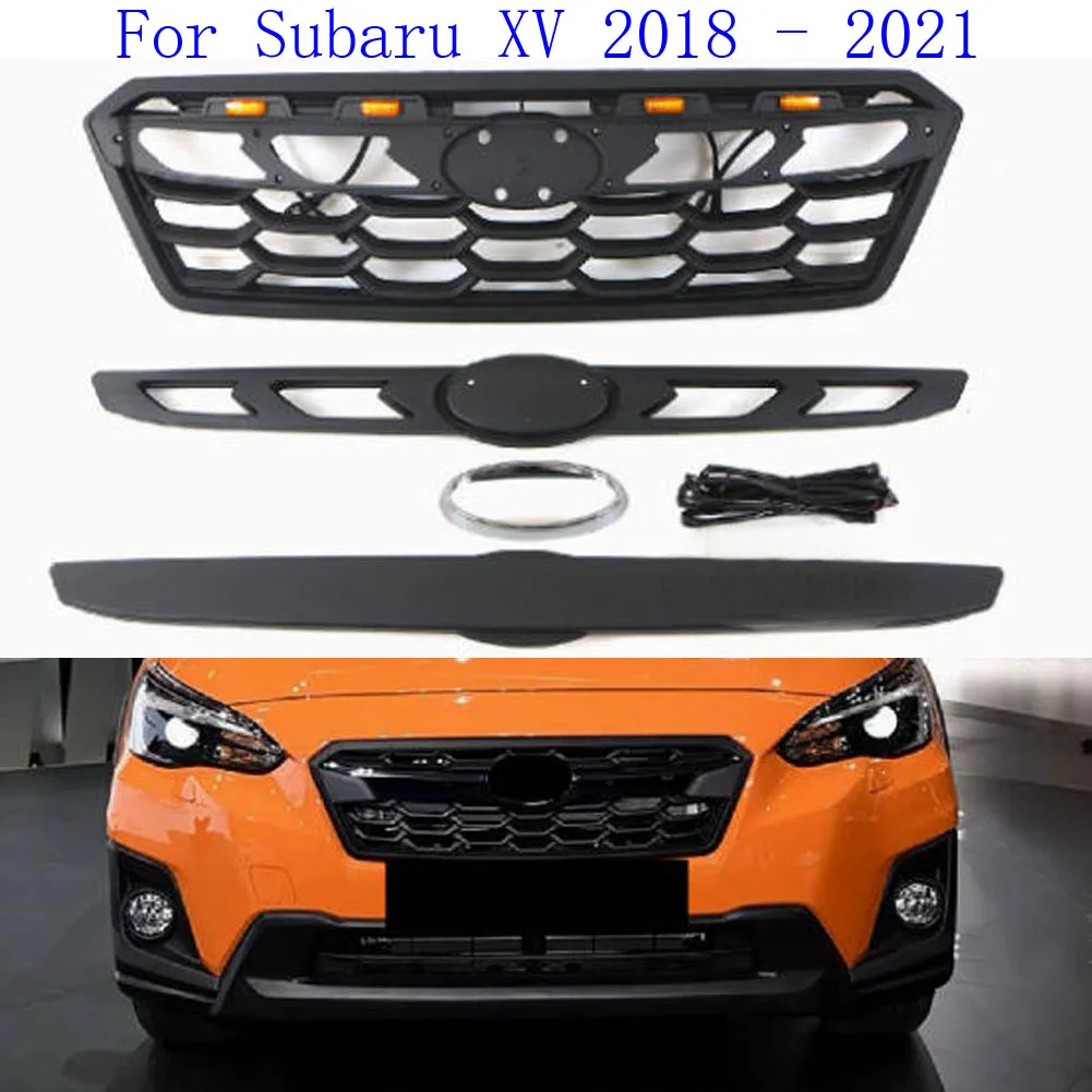 Car Front Grille with Light For Subaru XV 2018 - 2021 Modified Style Lower Mesh Grill Trim Guard Protector Cover Body kits
Car Front Grille with Light For Subaru XV 2018 - 2021 Modified Style Lower Mesh Grill Trim Guard Protector Cover Body kits