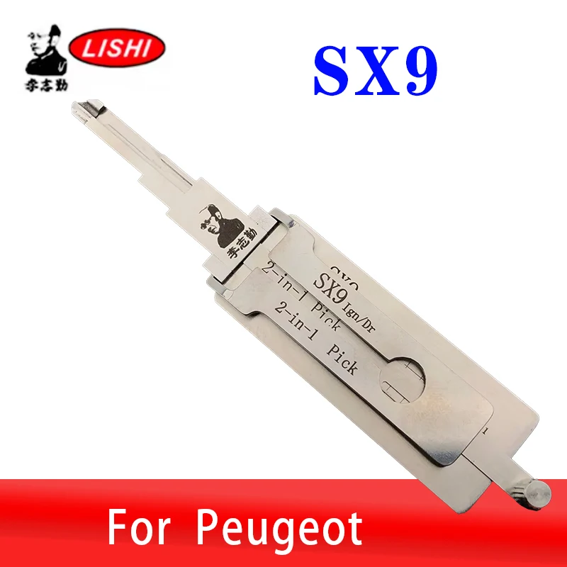 SX9 LISHI 2in1 Car Locksmith Tool for Citroen ZX FUKANG Decoder Door Open Lock Pick Tool Automotive Security Professional Use
SX9 LISHI 2in1 Car Locksmith Tool for Citroen ZX FUKANG Decoder Door Open Lock Pick Tool Automotive Security Professional Use
