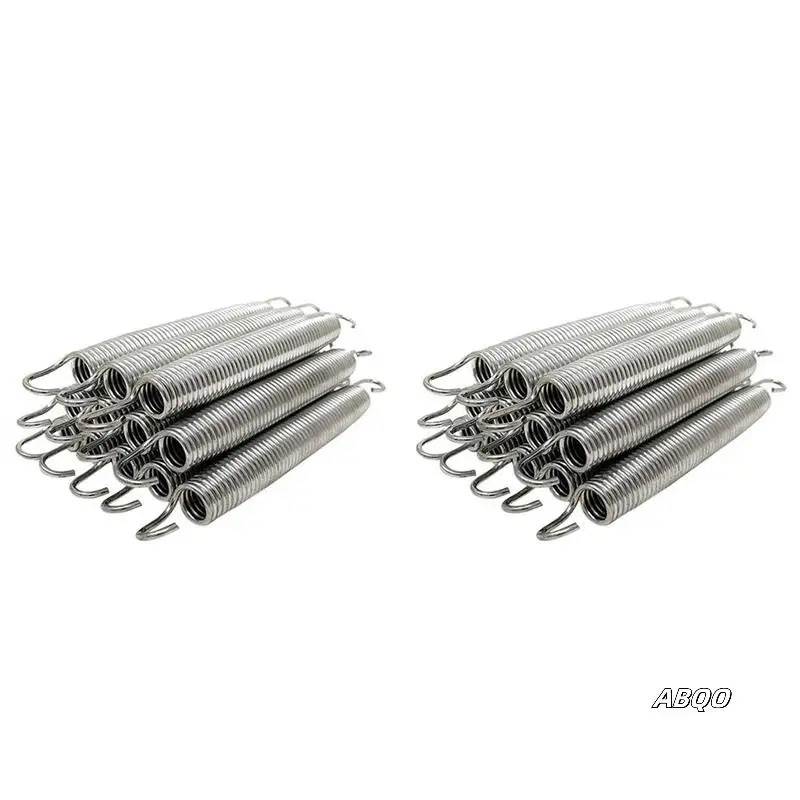 24Pack 6.5Inch Trampoline Spring Steel Replacement Kit For Extra Bounce Trampoline Accessories Silver
24Pack 6.5Inch Trampoline Spring Steel Replacement Kit For Extra Bounce Trampoline Accessories Silver