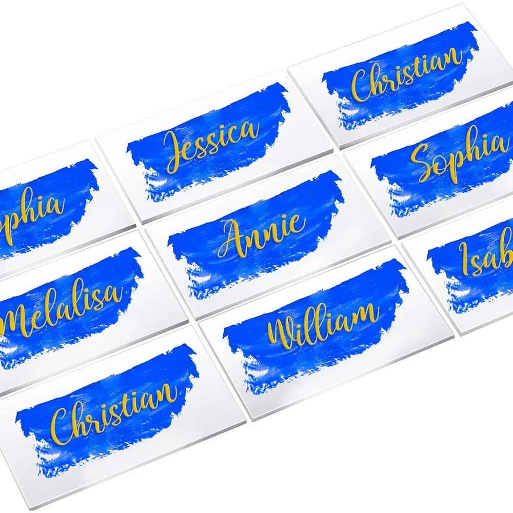 20/50PCS Clear Acrylic Wedding Guest Name Card Birthday Party Place Plate Blank DIY Dining Table Seat Sign Custom Size
20/50PCS Clear Acrylic Wedding Guest Name Card Birthday Party Place Plate Blank DIY Dining Table Seat Sign Custom Size