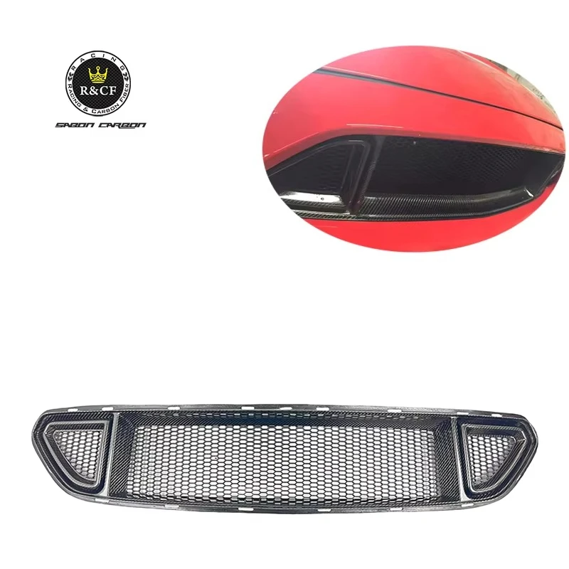 Подходит для 2015-17 R Style Mustang, решетка переднего бампера из углеродного волокна, накладка на решетку переднего бампера для Ford Mustang
Подходит для 2015-17 R Style Mustang, решетка переднего бампера из углеродного волокна, накладка на решетку переднего бампера для Ford Mustang