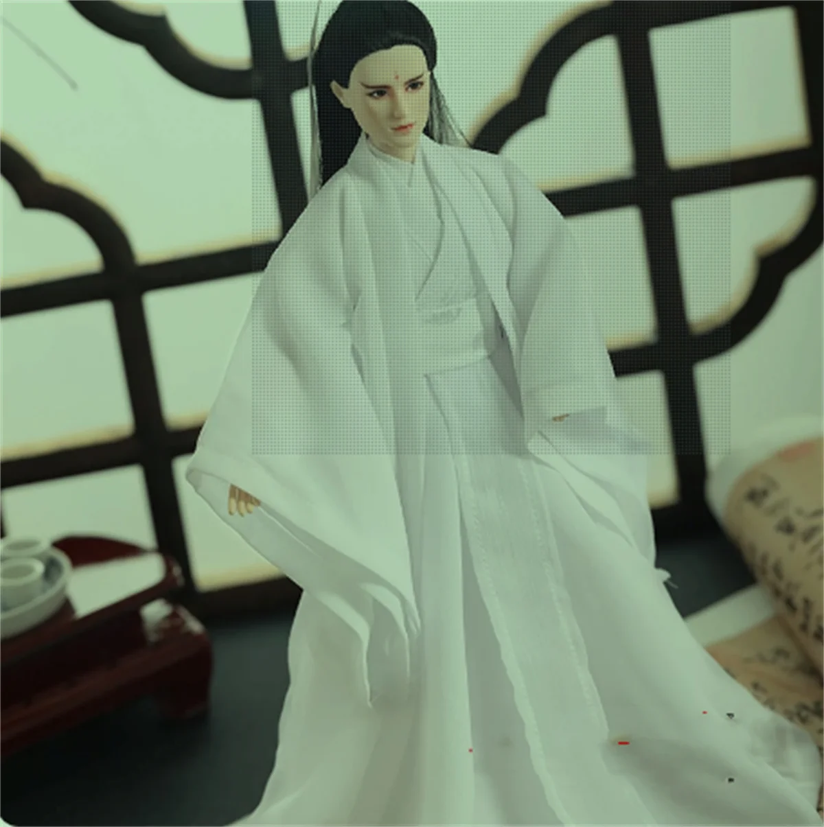 1/6 Male Chinese Ancient Dress Suit White Hanfu Robe Outfit Man out fit Outfit Dress for 12inch Action Figure Model
1/6 Male Chinese Ancient Dress Suit White Hanfu Robe Outfit Man out fit Outfit Dress for 12inch Action Figure Model