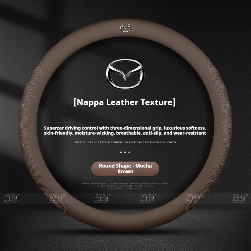 For Mazda 3 5 6 Axela Atenza CX30 CX5 CX8 CX9 MX5 RX8 RX7 BT50 SKYACTIV Carbon fiber Leathe Car Steering Wheel Cover Accessories
For Mazda 3 5 6 Axela Atenza CX30 CX5 CX8 CX9 MX5 RX8 RX7 BT50 SKYACTIV Carbon fiber Leathe Car Steering Wheel Cover Accessories
