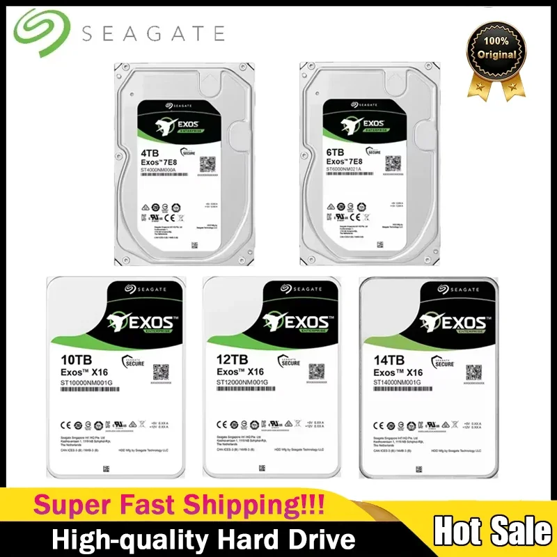 2026 New IronWolf Pro OEM HDD 3.5 Inch SATA Multiple Capacities NAS RAID Hard Disk For Seagate With Data Recovery
2026 New IronWolf Pro OEM HDD 3.5 Inch SATA Multiple Capacities NAS RAID Hard Disk For Seagate With Data Recovery