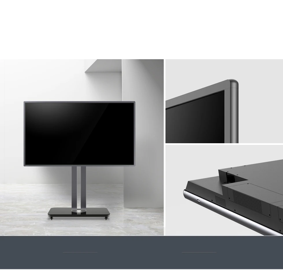 75 INCH LCD Interactive Smart Board Movable Mobile TV Cart with Multimedia Touch Screen Whiteboard Flat Panel Interactive Boards
75 INCH LCD Interactive Smart Board Movable Mobile TV Cart with Multimedia Touch Screen Whiteboard Flat Panel Interactive Boards