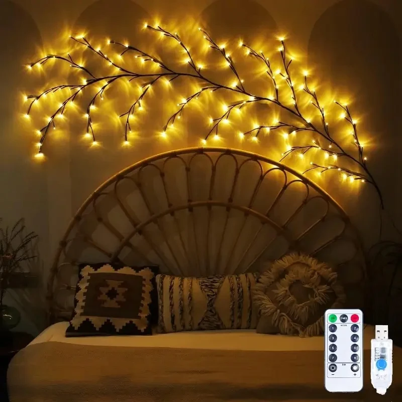 USB-питание ивовая лоза с 8 режимами, ночник с дистанционным управлением, ветка для Рождества, Хэллоуина, гибкий декор «сделай сам»
USB-питание ивовая лоза с 8 режимами, ночник с дистанционным управлением, ветка для Рождества, Хэллоуина, гибкий декор «сделай сам»