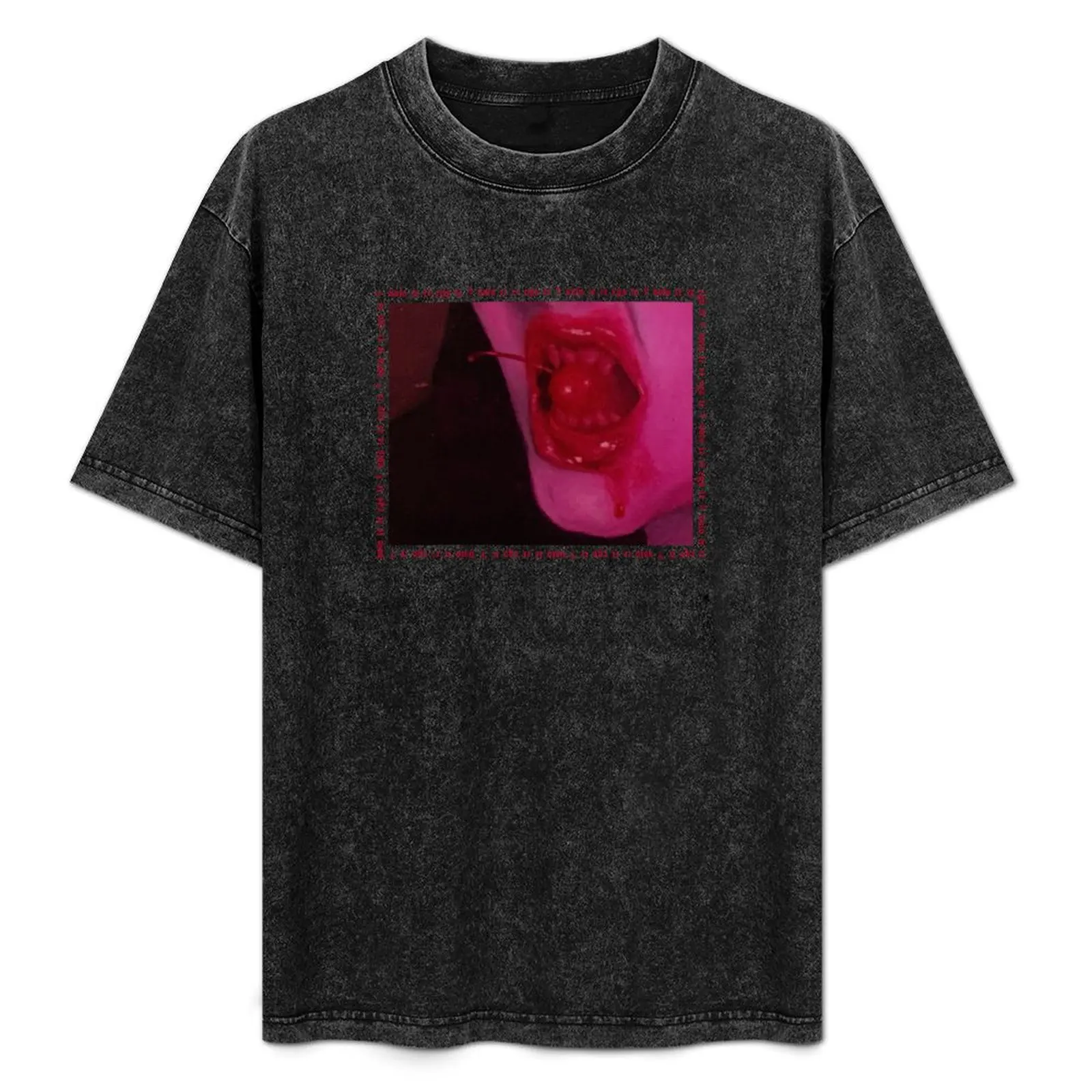 cherry vampire T-Shirt Casual Streetwear Short Sleeve Tee
cherry vampire T-Shirt Casual Streetwear Short Sleeve Tee