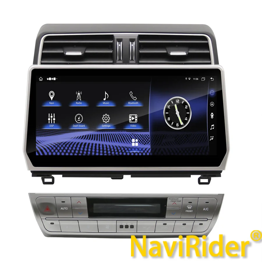 For Toyota Land Cruiser Prado 150 2010-2023 Car Radio 12.3" 2 Din Android Multimedia DVD Player Navigation GPS Carplay Head Unit
For Toyota Land Cruiser Prado 150 2010-2023 Car Radio 12.3" 2 Din Android Multimedia DVD Player Navigation GPS Carplay Head Unit