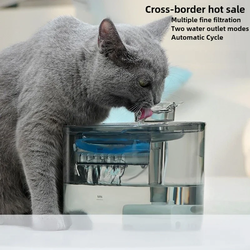 Pet Automatic Circulation Water Dispenser, Cat and Dog Automatic Water Feeder, Multi-layer Filter Water Dispenser
Pet Automatic Circulation Water Dispenser, Cat and Dog Automatic Water Feeder, Multi-layer Filter Water Dispenser