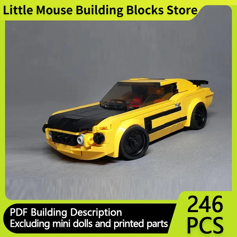 Speed Champion Model MOC Building Bricks Boss 302 Top Tier Sports Car Modular Technolog Gifts Children Suit Toy Holiday Assemble
Speed Champion Model MOC Building Bricks Boss 302 Top Tier Sports Car Modular Technolog Gifts Children Suit Toy Holiday Assemble