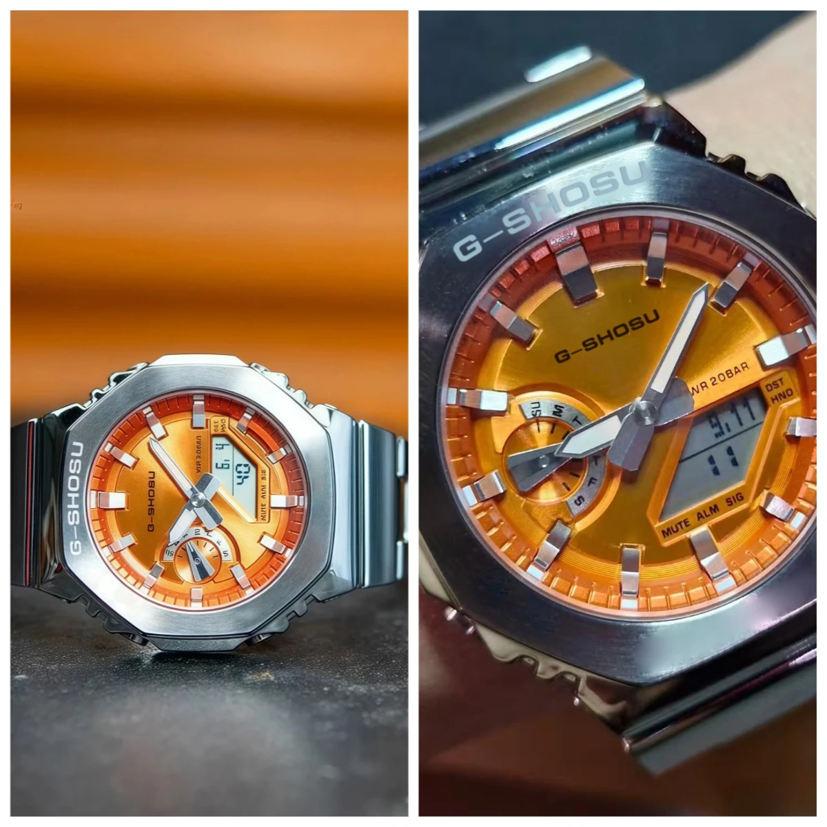 9898 Store Unisex Watch Outdoor Sports LED Dual Display Automatic Hand Lifting Lamp World Time Full Function Steel Strap Oak
9898 Store Unisex Watch Outdoor Sports LED Dual Display Automatic Hand Lifting Lamp World Time Full Function Steel Strap Oak
