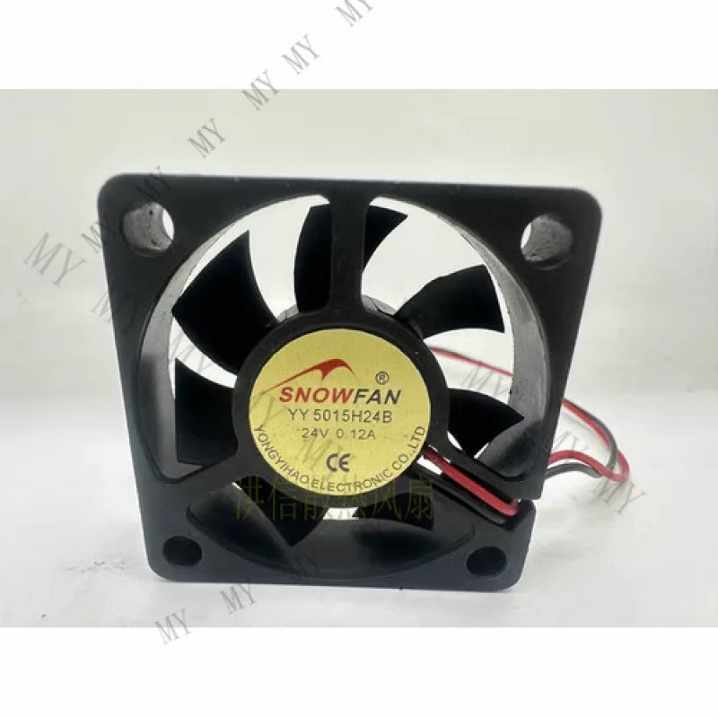 Вентилятор охлаждения SNOWFAN YY5015H24B, 24В 0.12А, 5015, 5 см, 2-проводной, с двойным шарикоподшипником, 1 шт.
Вентилятор охлаждения SNOWFAN YY5015H24B, 24В 0.12А, 5015, 5 см, 2-проводной, с двойным шарикоподшипником, 1 шт.