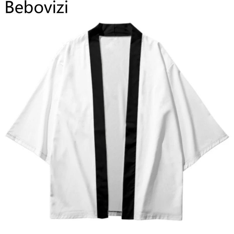Women Men Streetwear Cardigan Beach Yukata Traditional Solid Color Patchwork Japanese Kimono Cosplay Samurai Haori Asian Clothes
Women Men Streetwear Cardigan Beach Yukata Traditional Solid Color Patchwork Japanese Kimono Cosplay Samurai Haori Asian Clothes
