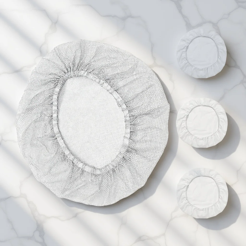 4Pcs Breathable Cotton Mesh Hair Net Spacious Reusable Bouffant Cap for Food Service Workers Baking Cooking Kitchen Use
4Pcs Breathable Cotton Mesh Hair Net Spacious Reusable Bouffant Cap for Food Service Workers Baking Cooking Kitchen Use