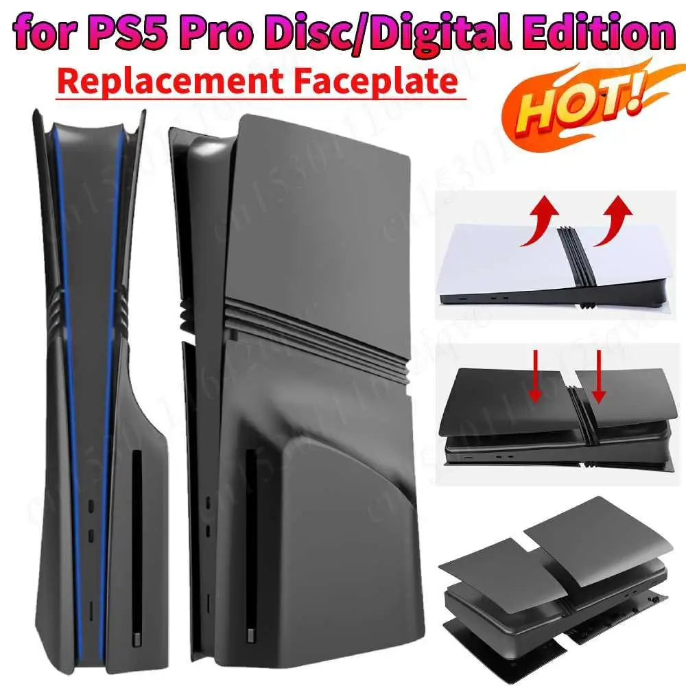 Чехлы для PS5 Pro Playstation 5 Pro Диск/цифровая консоль Лицевая панель Крышка консоли Боковая пластина Лицевая панель для PS5 Pro
Чехлы для PS5 Pro Playstation 5 Pro Диск/цифровая консоль Лицевая панель Крышка консоли Боковая пластина Лицевая панель для PS5 Pro