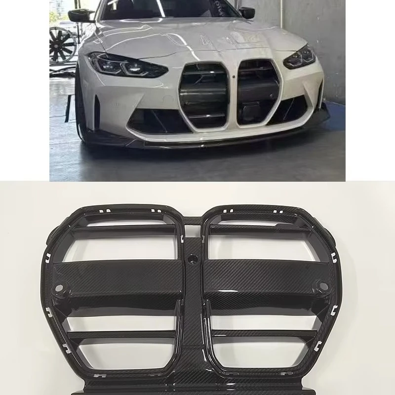 New Design Whole Piece ST Style Car Grilles Dry Carbon Parts Auto Parts for M3 M4 G80 G82 G83 Dry Carbon Fiber Grill
New Design Whole Piece ST Style Car Grilles Dry Carbon Parts Auto Parts for M3 M4 G80 G82 G83 Dry Carbon Fiber Grill