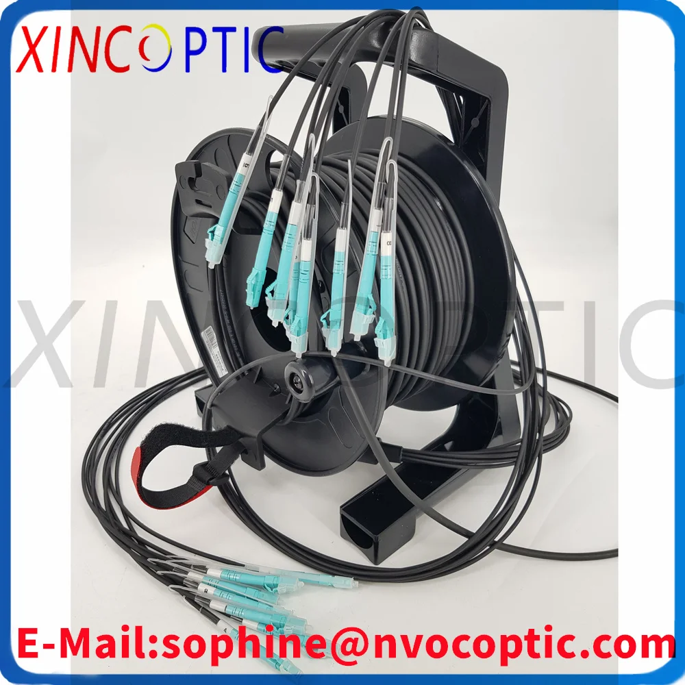 8F,MM,OM3-300,50/125,4.8mm,8Cores LC/SC/FC/STUPC LSZH/TPU Armored Fiber Optic Patch Cord Black Cable,100M With PCD235 Drum/Roll
8F,MM,OM3-300,50/125,4.8mm,8Cores LC/SC/FC/STUPC LSZH/TPU Armored Fiber Optic Patch Cord Black Cable,100M With PCD235 Drum/Roll