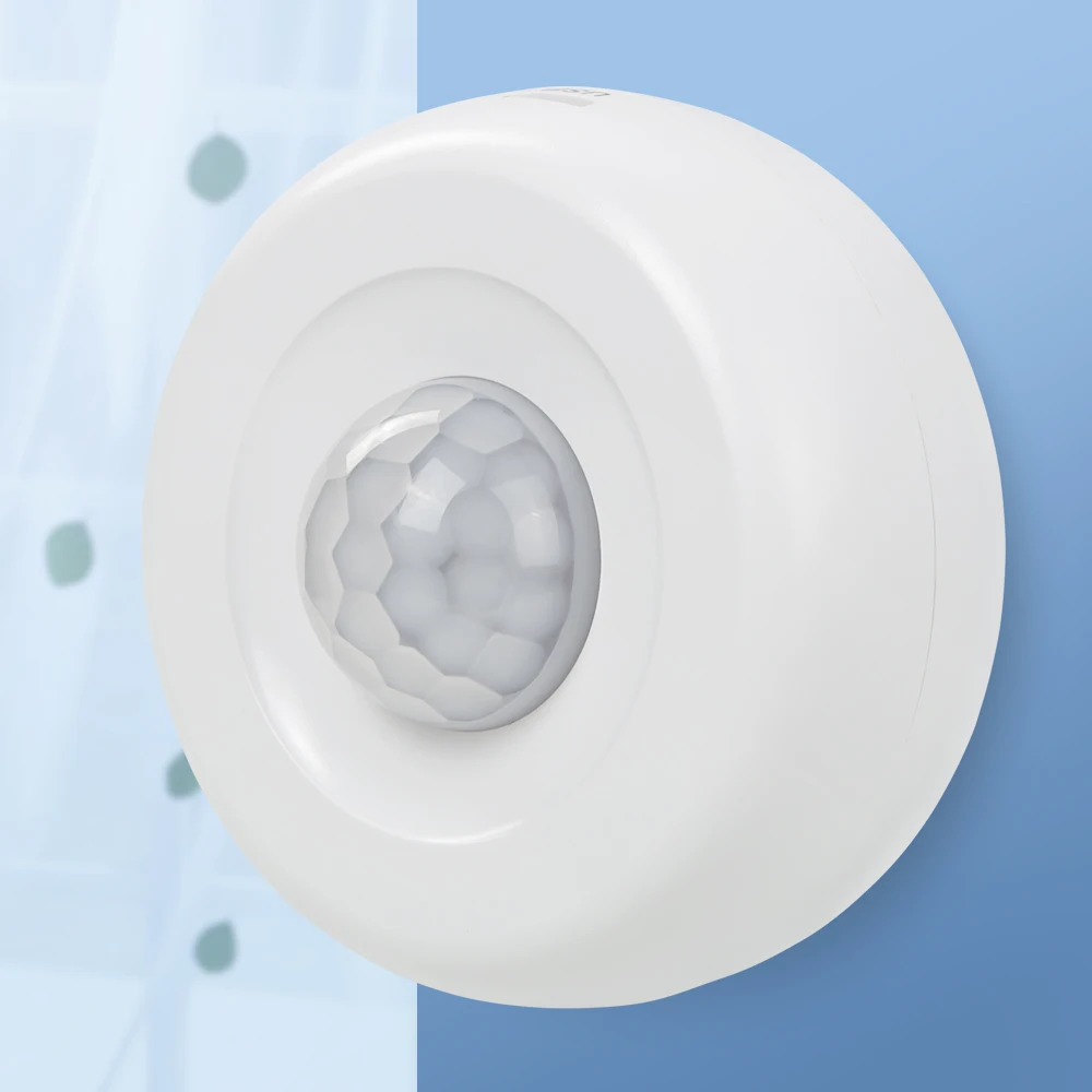 2Pcs HW400A WiFi PIR Motion Sensor Detector Tuya APP Notification Alert Records Remote Control Smart Home Security Burglar Alarm