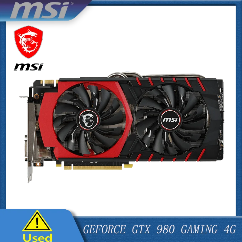 ГОТОВАЯ видеокарта MSI GAMING GeForce GTX 980 4 ГБ OC DirectX 12 VR
ГОТОВАЯ видеокарта MSI GAMING GeForce GTX 980 4 ГБ OC DirectX 12 VR