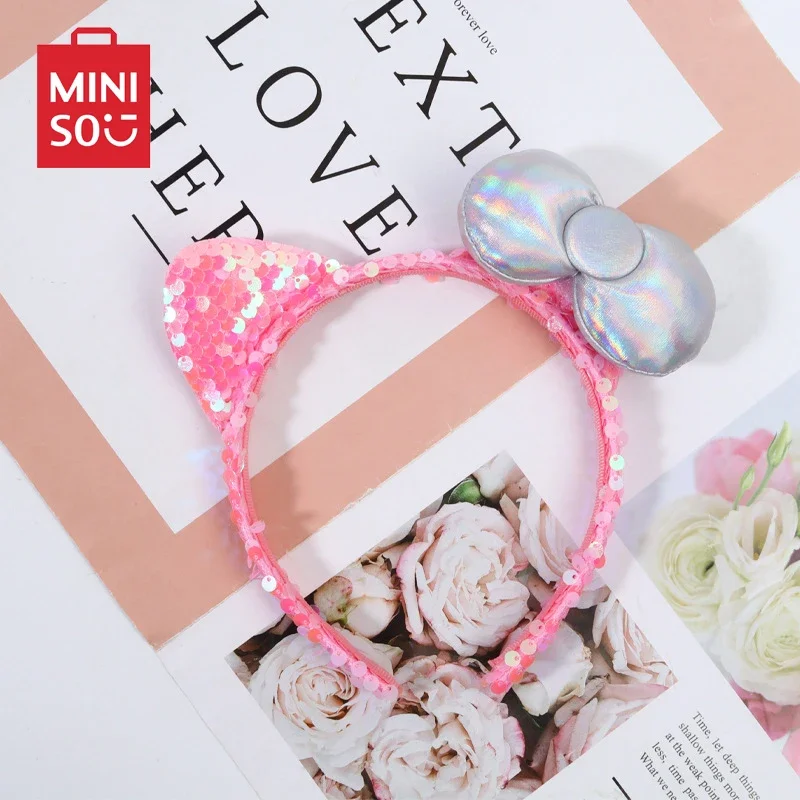 Hello Kitty Headband Sanrio Cartoon Anime Figures Miniso Hair Bands Bowknot Hairs Accessories for Women's Girls Birthday Gifts
Hello Kitty Headband Sanrio Cartoon Anime Figures Miniso Hair Bands Bowknot Hairs Accessories for Women's Girls Birthday Gifts