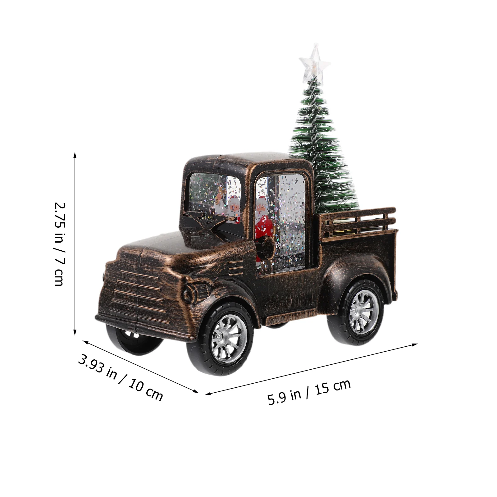 Mini Santa Claus Tractor nament Glitter Statue Crafts Resin Tree Figurine Glow Christmas Tabletop Decorations Operated
Mini Santa Claus Tractor nament Glitter Statue Crafts Resin Tree Figurine Glow Christmas Tabletop Decorations Operated