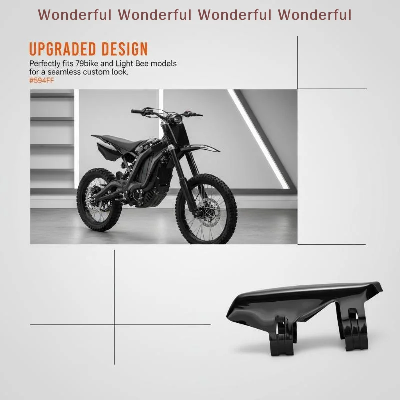 Electric Dirt Bike Number Plate Front Upgrade Replacement Sturdy Panel for High Speed Motocross Off Road Trail Sports Vehicles
Electric Dirt Bike Number Plate Front Upgrade Replacement Sturdy Panel for High Speed Motocross Off Road Trail Sports Vehicles