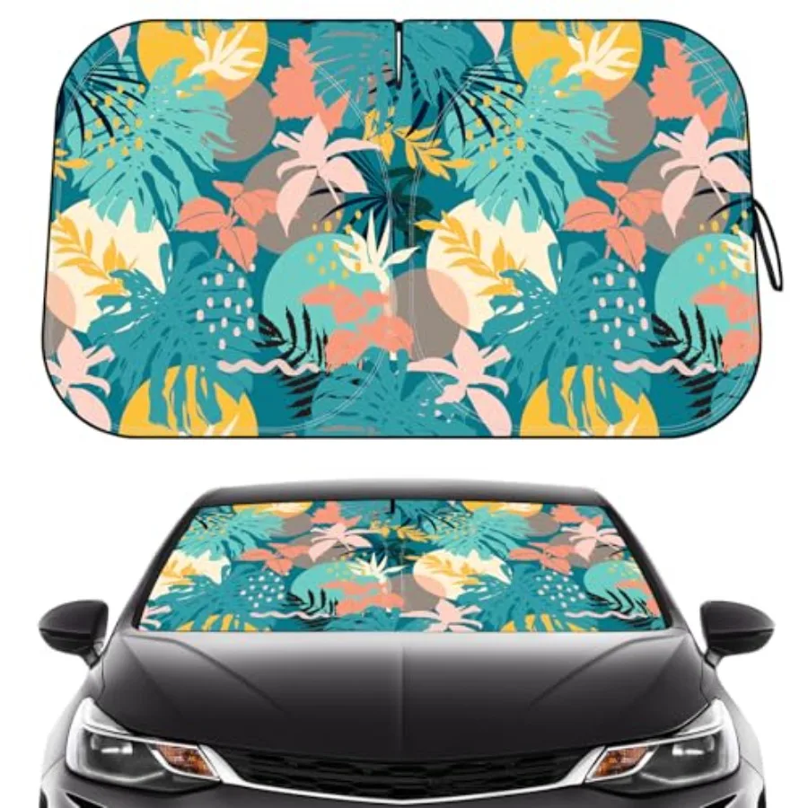 Windshield Sun Shade - Car Windshield Sun Shade for UV Protecion Heat Reduction 2026 Sun Visor for Car Interior 57"x31
Windshield Sun Shade - Car Windshield Sun Shade for UV Protecion Heat Reduction 2026 Sun Visor for Car Interior 57"x31