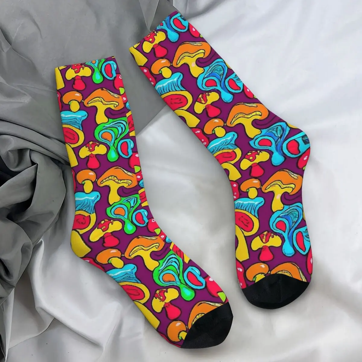 Diverse Colorful Mushrooms Stockings Unisex Men Rainbow Plant Socks High Quality Korean Socks Autumn Non Slip Design Socks Gift
Diverse Colorful Mushrooms Stockings Unisex Men Rainbow Plant Socks High Quality Korean Socks Autumn Non Slip Design Socks Gift