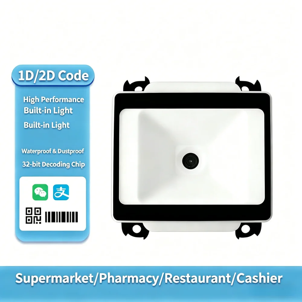 Automatic Imaging Barcode Scanner Module RS485 TTL Serial for Vending Machine High Cost Performance
Automatic Imaging Barcode Scanner Module RS485 TTL Serial for Vending Machine High Cost Performance