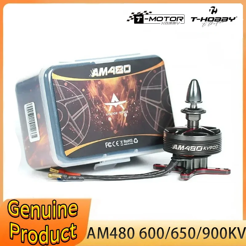 T-HOBBY T-MOTOR AM480 Brushless Motor KV600 KV650 KV900 For RC Fixed-wing Airplane Drone
T-HOBBY T-MOTOR AM480 Brushless Motor KV600 KV650 KV900 For RC Fixed-wing Airplane Drone