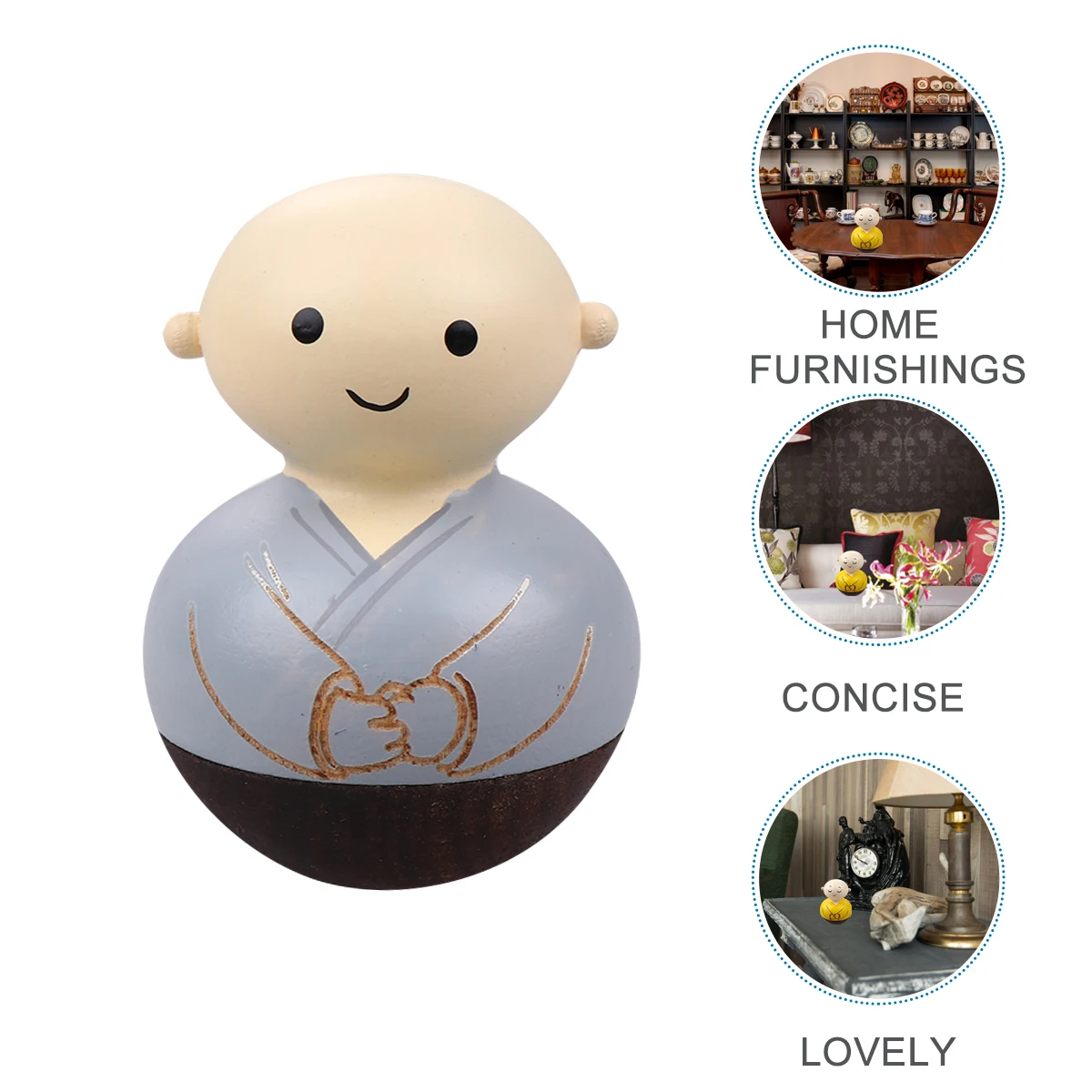 Tumbler Ornament Wooden Dining Room Table Decor Toy Decoration Desktop Manual Handcraft Crafts Monk
Tumbler Ornament Wooden Dining Room Table Decor Toy Decoration Desktop Manual Handcraft Crafts Monk