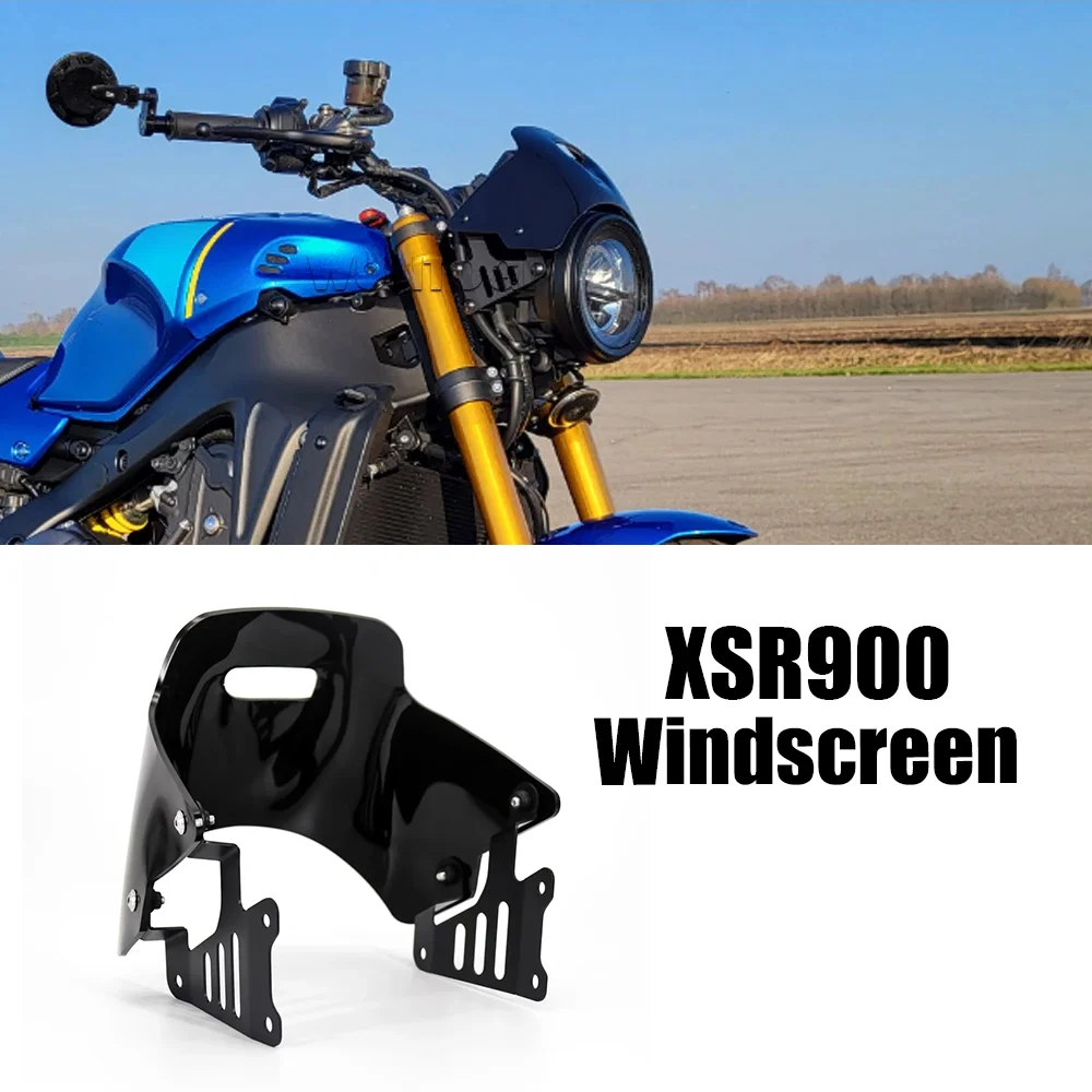 Headlight Fairing Sun Visor XSR900 Retrofit parts for YAMAHA XSR900 Windscreen XSR 900 Accessories Motorcycle Air Deflector
Headlight Fairing Sun Visor XSR900 Retrofit parts for YAMAHA XSR900 Windscreen XSR 900 Accessories Motorcycle Air Deflector