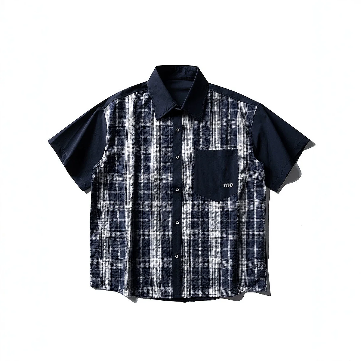 South Summer Style Plaid Shirt Casual Short Sleeve Couple Top Unisex Streetwear
South Summer Style Plaid Shirt Casual Short Sleeve Couple Top Unisex Streetwear