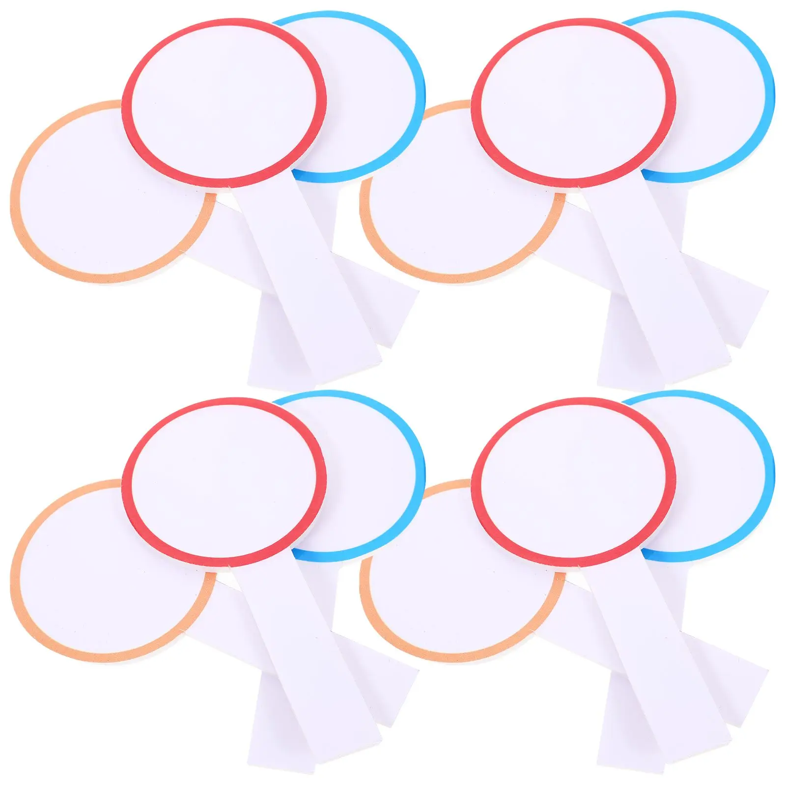 20 Pcs Whiteboard Mini Blank Calling Auction Children's Classroom Voting Mixed Colors 20pcs Dry Erase Paddles Small Student
20 Pcs Whiteboard Mini Blank Calling Auction Children's Classroom Voting Mixed Colors 20pcs Dry Erase Paddles Small Student