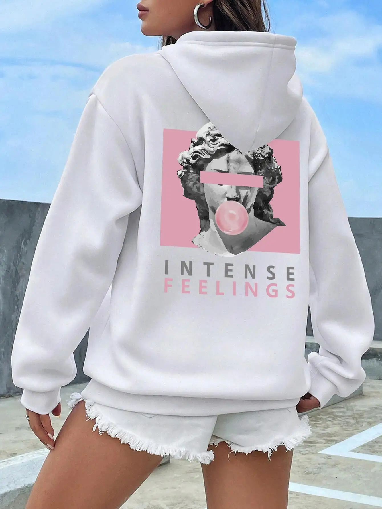 Autumn and Winter Sculptural 3D Printed Women's Hoodie Casual Sports Hoodie Warm and Comfortable Hooded Fashion Street Wear
Autumn and Winter Sculptural 3D Printed Women's Hoodie Casual Sports Hoodie Warm and Comfortable Hooded Fashion Street Wear